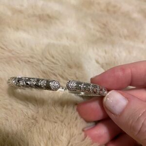 Dazzling Silver Women's Bracelet